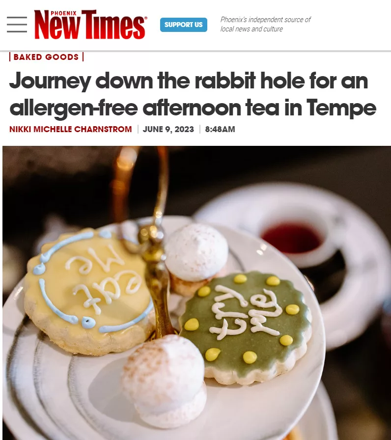 You are currently viewing Drink Me! Tea Room Featured in the New Times!