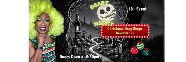 Scary Merry Christmas Drag Bingo